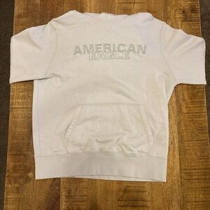 American Eagle White Hoodie